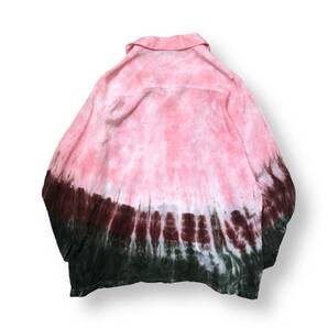 22AW TOGA VIRILIS TOGA ARCHIVES Inner tie dye print shirt インナー タイ ダイ プリント シャツ 46 トーガ ビリリース アーカイブスの画像2