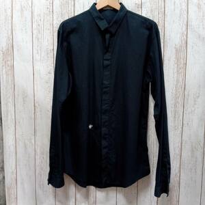 【ブラックシャツ】DIOR HOMME／シャツ／ディオール／サイズ40／衣料