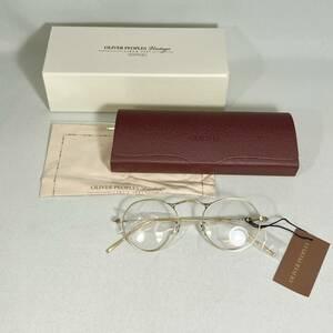 OLIVER PEOPLES オリバーピープルズ Vintage アイウェア クリアグラス メタルフレーム