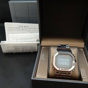 CASIO カシオ G‐SHOCK ジーショック GMW-B5000TVB-1JR 電波ソーラー フルメタル デジタル メンズ腕時計 店舗受取可