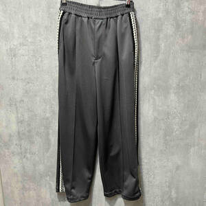 MAISON SPECIAL Crochet Side Line Prime-Wide Easy Pants ワイドイージーパンツ トラックパンツ 0 グレー 11232461304 メゾンスペシャル