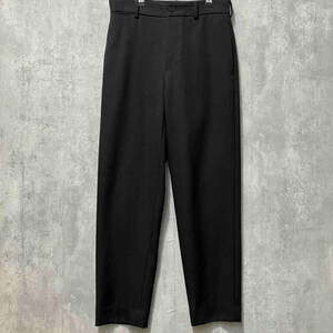 ATON wool slacks pants ウール スラックス パンツ ブラック SIZE 00 エイトン 店舗受取可