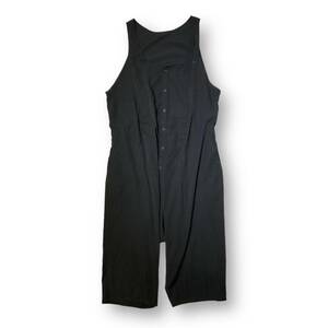 19SS Yohji Yamamoto POUR HOMME Saruel Onepiece Wrinkled Gabardine サルエル ワンピース ギャバジン 3 ヨウジヤマモト プールオム