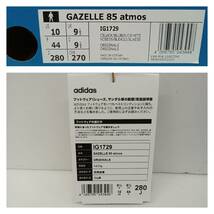 adidas アディダス GAZELLE 85 atmos ガゼル 85 アトモス IG1729 スニーカー 28 ブラック×ブルー×ホワイト 通年_画像9