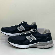 New Balance 990 V3 NAVY ニューバランス M990NB3 ネイビー サイズ32cm_画像2