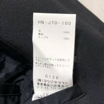 20ss Yohji Yamamoto POUR HOMME TAPEARRANGE JKT LONGCOAT BLACK size 2 HN-J70-100 テープアレンジJKT ロングコート ヨウジヤマモト_画像7