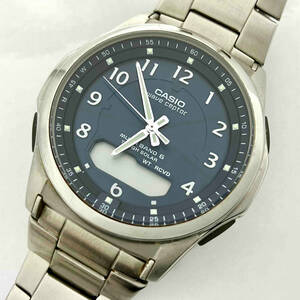ジャンク CASIO カシオ WVA-M630 電波 ソーラー 腕時計