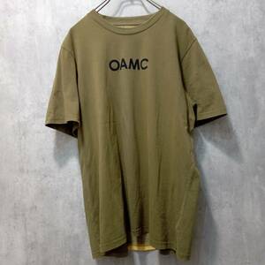 OAMC Back Graphic Shortsleeve T Shirt 半袖Tシャツ カーキ サイズL オーエーエムシー 店舗受取可