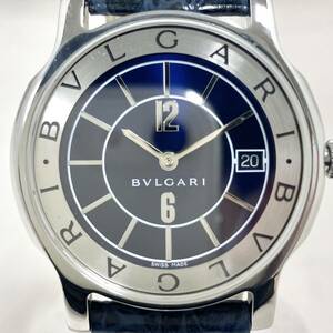 ［仕上げ済み］BVLGARI ブルガリ／SoloTempo ST 35 S クォーツ 付属品無し 保証有り 腕時計