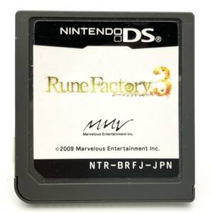 Nintendo ニンテンドー DS ルーンファクトリー3 Rune Factory3 シュミレーションRPG【※ソフトのみ】