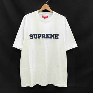 Supreme Collegiate S/S Top 'White' シュプリーム カリージェト エスエス トップ 'ホワイト' 半袖 Tシャツ ストリートブランド サイズL