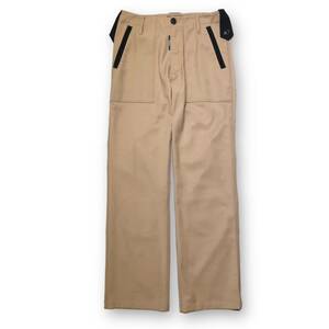 23AW OTTO958 Grec-O trouser cotton bread Beige size S コットン ロングパンツ ベージュ オットー958 店舗受取可