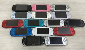 【ジャンク】 SONY PSP プレイステーション・ポータブル PSP-3000 9台 / PSP-2000 3台 / PSP-1000 3台 計15台 本体 まとめ売り