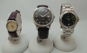 ジャンク 【ジャンク出品】【1円出品】GUCCI 9040M HAMILTON H325150 OMEGA デビル