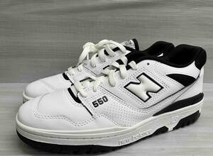 new balance ニューバランス BB550HA1550 HA1 スニーカー 25.5cm ホワイト×ブラック