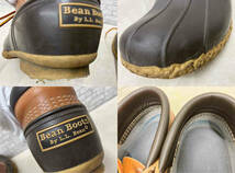 L.L.Bean エルエルビーン Bean Boots ビーンブーツ レインブーツ サイズ9（実寸27.5cm）ブラウン 系 ガムブーツ_画像8