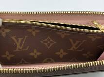 LOUIS VUITTON モノグラム M61298 ポルトフォイユ クレマンス ローズバレリーヌ 財布 ルイ・ヴィトン_画像5