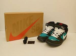 NIKE SB DUNK MID 'Griffey 'ナイキ SB ダンク ミッド 'グリフィー' CV5474-001 スニーカー 箱あり 替え紐あり 27 グリーン 通年