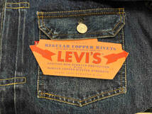 LEVI'S Gジャン（デニムジャケット）506XX 98年製 バレンシア_画像5