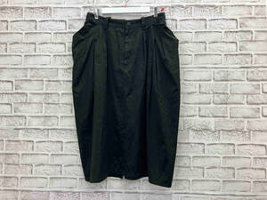 Y's ワイズ カットオフオーバーポケット スカート ヨウジ ヤマモト取扱い 日本製 サイズ2 ブラック 店舗受取可