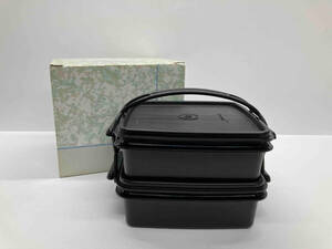 TUPPERWARE tapper wear 2 step lunch box box equipped 