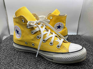 CONVERSE ALL STAR 100 HRGN HI コンバース ハイカットスニーカー サイズ24.5cm イエロー 黄