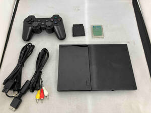 PlayStation2:チャコール・ブラック(SCPH90000CB) 箱説無し　動作確認済み