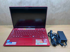 FUJITSU 富士通 LIFEBOOK UH75/C3 FMVU75C3 ノートPC レッド