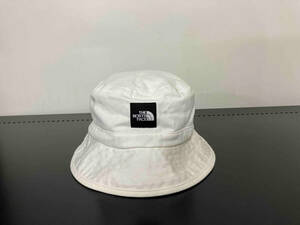 THE NORTH FACE ザ ノースフェイス LOGO BUCKET HAT ホワイト ロゴ ne3hl02k キャスケット・ハンチング・ワークキャップ サイズM 綿100%