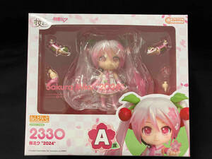 フィギュア A賞 ねんどろいど 2330 初音ミク 桜ミク グッスマくじ 桜ミク 2024 ボーカロイド