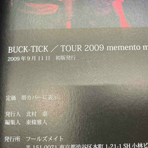 BUCK‐TICK/TOUR 2009 memento mori PIX 芸術・芸能・エンタメ・アートの画像3