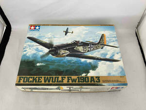 現状品 プラモデル タミヤ フォッケウルフ Fw190 A-3 1/48 エアークラフトシリーズ No.37