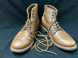 OAKSTREET BOOTMAKERS オークストリート ブーツメイカー Dainite Trench Boot デウスエクスマキナコラボ US8 ブラウンベージュ 店舗受取可