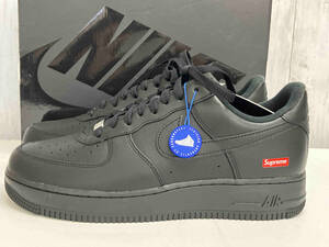 【鑑定済み】【タグ付き】NIKE ×SUPREME/AIRFORCE1LOWBLACK/ スニーカー/ナイキ/シュプリーム/エアフォースワンロー/CU9225 001/29㎝