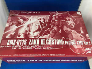 プラモデル バンダイ 1/144 ザクⅢ改 (Twilight AXIS Ver.) HGUC 「機動戦士ガンダム Twilight AXIS」 プレバン限定