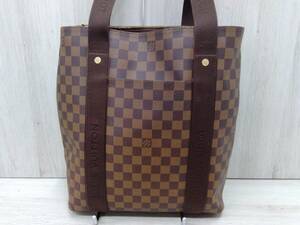 ルイヴィトン　LOUIS VUITTON／ダミエ ／カバボブール　トートバッグ　鑑定書付　N52006