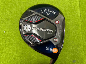 キャロウェイ Callaway ビッグバーサ BIG BERTHA B21 シャフト SpeederEVOLUTIONforCallaway フレックス SR ロフト角 19.5°フェアウェイ