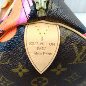 ルイヴィトン LOUIS VUITTON／モノグラムローズ ／スピーディ30 ハンドバッグ キー・パドロック・鑑定書付 M48610の画像5