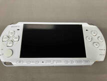 ジャンク PSP プレイステーション・ポータブル ホワイト PSP-3000_画像1