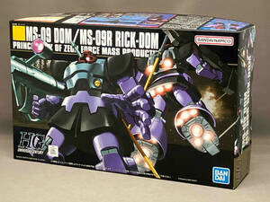 【未組立品】 ［プラモデル］ (再販)バンダイ 1/144 MS-09/MS-09R ドム/リック・ドム HGUC 「機動戦士ガンダム」