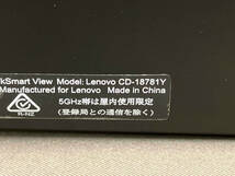 Lenovo ThinkSmart View CD-18781Y (09-07-08)_画像3