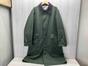 BARBOUR/バブアー ホワイトレーベル シングルブレステッドコート MCA0601 ステンカラー 2レイヤー ノンワックス 撥水 Aライン ビジネス 40