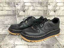 NIKE ナイキ AIR FORCE 1 LOW LUXE エア フォース 1 ラックス スニーカー DB4109-001 サイズ27.5 ブラック_画像1