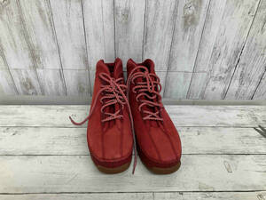 Timberland A11T1/3838/ красный / жевательная резинка подошва / замша wala Be ботинки * desert boots 