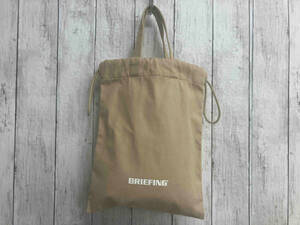 BRIEFING／ブリーフィング／DRAWSTRING POUCH M／ベージュ／その他バッグ