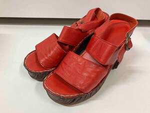 TSUMORI CHISATO WALK Tsumori Chisato сандалии коричневый n ключ каблук красный 03 кожа 