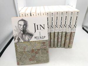 JIN-.-( library version ) 13 volume .. set Murakami . and 