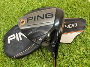 【ヘッドカバー付き】PING G400 MAX ドライバー 10° ALTA JCB フレックスS