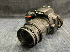 ジャンク 【動作未確認】Nikon D5500 18-55 VR 2 レンズキット (ブラック) デジタル一眼 (∴ゆ13-10-18)