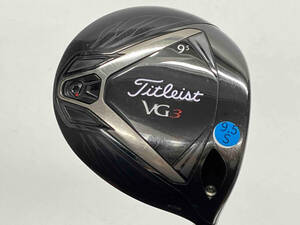 【ヘッドカバーなし】TITLEIST タイトリスト VG3 9.5° ドライバー フレックス S 店舗受取可